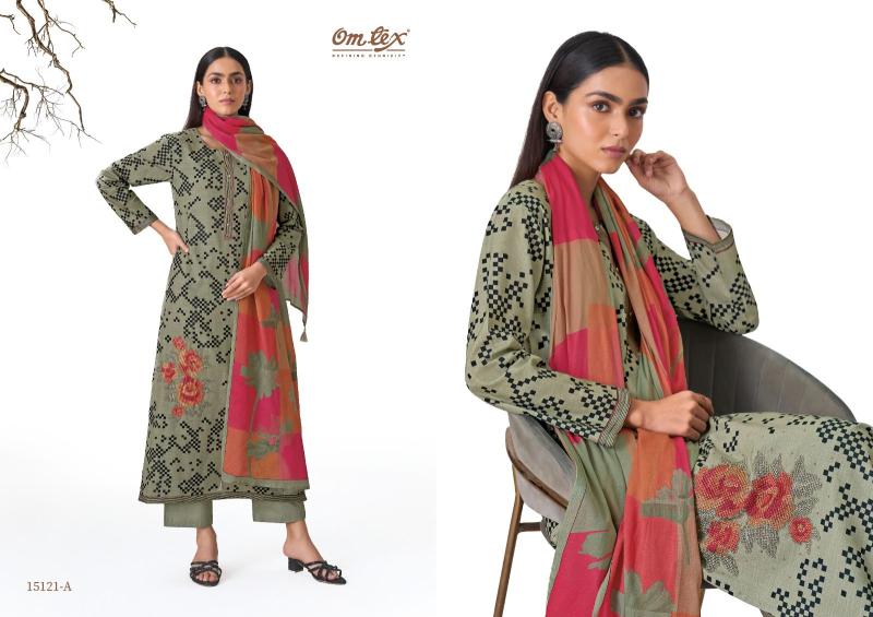 Omtex rivana cotton dress materials wholesale dealer in bharuch